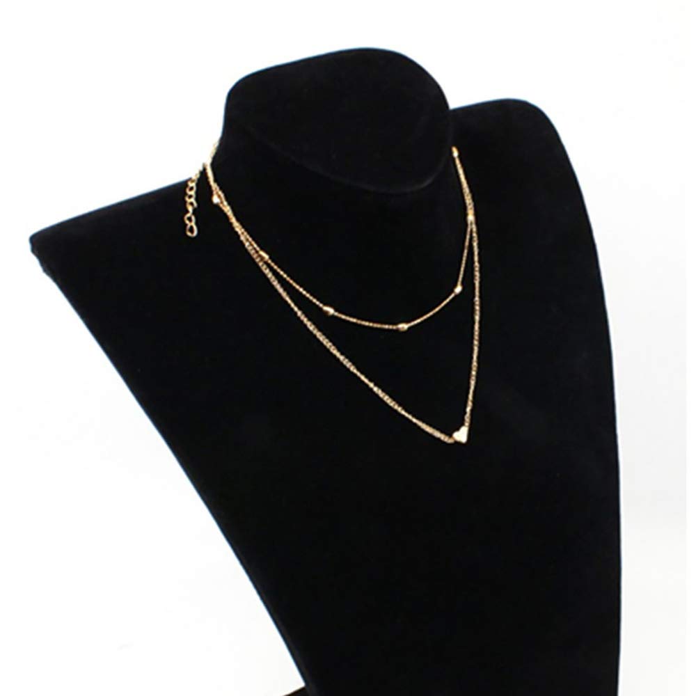 Plated Toned Layered Necklace